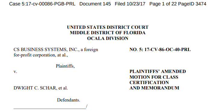 UNITED STATES DISTRICT COURT MIDDLE DISTRICT OF FLORIDA OCALA DIVISION